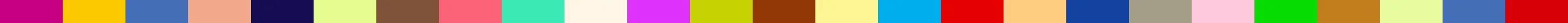 color bar with various colors