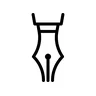 mono icon Daktilografija, tabele, prezentacije